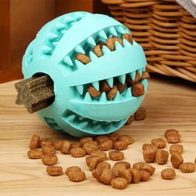 BOLA CON DIENTES 8 CM ER001L