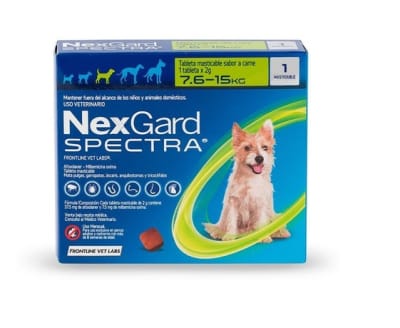 NEXGARD SPECTRA 7,5-15 KG 1 COMP