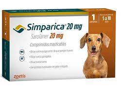 SIMPARICA 20 MG 5-10 KG 1 COMP1