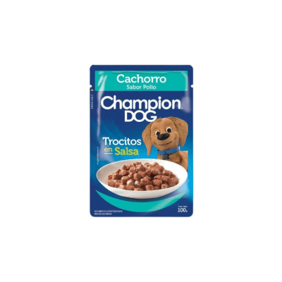 CHAMPION DOG POUCH CACHORRO 100 GR1
