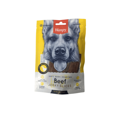 WANPY BEEF JERKY SLICES PERRO 100 GR