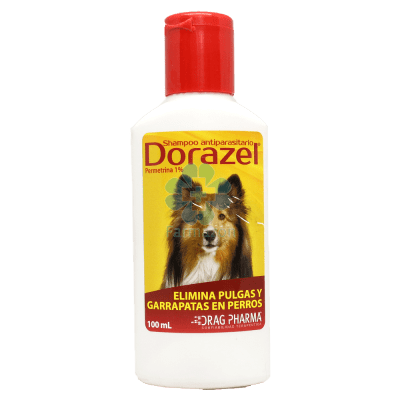 SHAMPOO DORAZEL 100 M. PULGAS Y GARR1