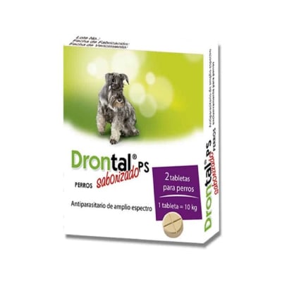 DRONTAL PLUS 2 TABLETA HASTA 10 KG