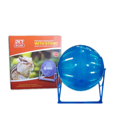 ESFERA PEDESTAL HAMSTER 18 CM S304A1