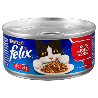 FELIX TROCITOS DE POLLO EN SALSA LATA 156 GR1