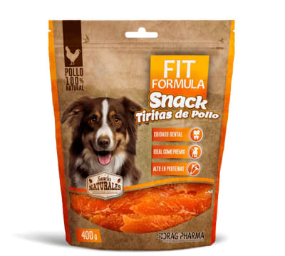 FIT SNACK TIRITA POLLO DESHIDRATADO PERRO 400 GR1
