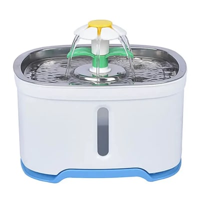 FUENTE FLOR ACERO INOX 2.5 LT RD-018