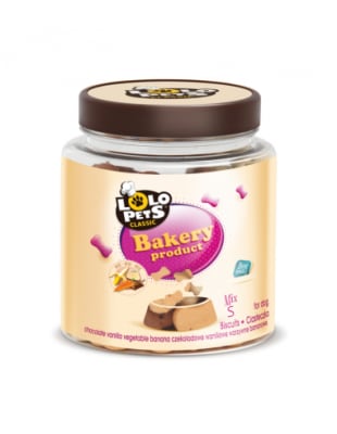 GALLETAS LOLO PETS HUESITOS SABOR MIX 210 GR LO-80600