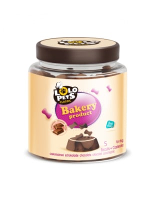 GALLETAS LOLO PETS HUESITOS SABOR CHOCOLATE LO-806031