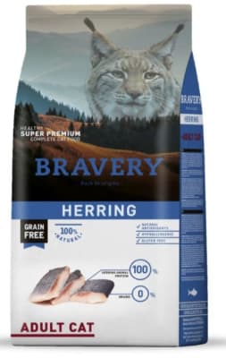 BRAVERY CAT ADULTO PESCADO 2 KG