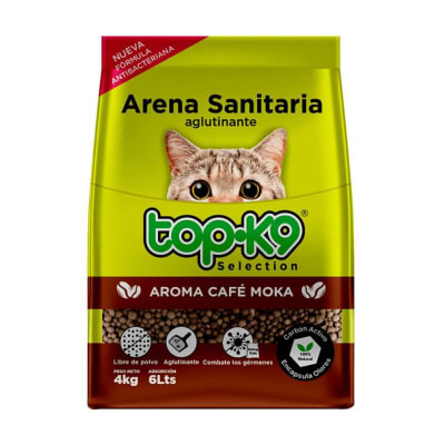 ARENA TOP K9 AGLUTINANTE MOKA 4 KG1