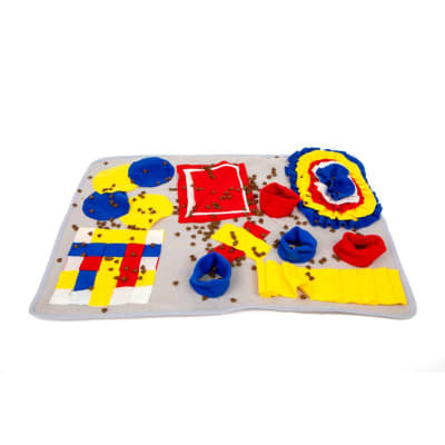 ZUPET ALFOMBRA OLFATIVA GEO ROJO AC-EN117