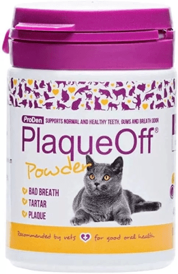 PLAQUE OFF GATO POLVO 40 GR
