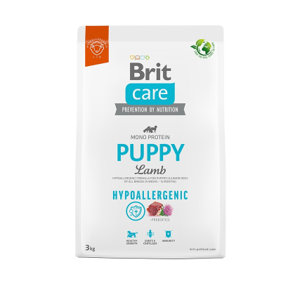 BRIT CARE PERRO CACHORRO HYPO CORDERO 3 KG