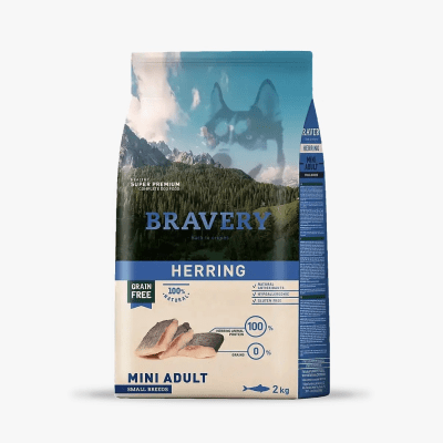 BRAVERY SENIOR SMALL BREED PESCADO 2 KG