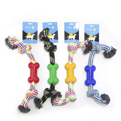 JUGUETE CUERDA Y HUESO 35 CM KH-0130