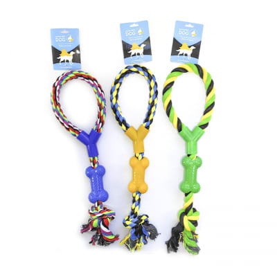 JUGUETE CUERDA Y HUESO 42 CM KH-2G0064