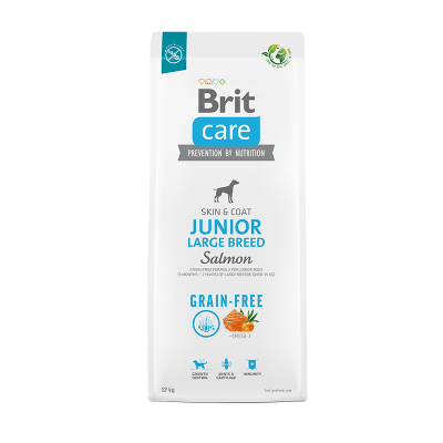 BRIT CARE PERRO GF JUNIOR LARGE BREED SALMON 12 KG1