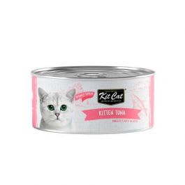LATA KITCAT KITTEN ATUN DESHUESADO 80 GR1