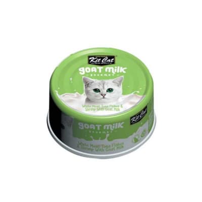 LATA KITCAT GOAT MILK ATUN CAMARON 70 GR