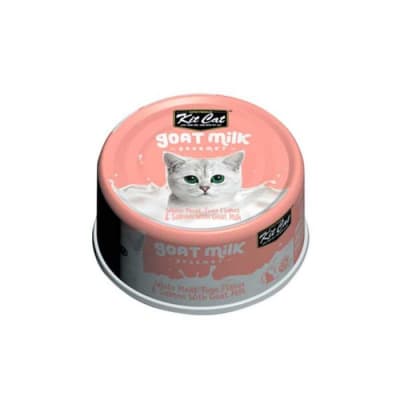 LATA KITCAT GOAT MILK ATUN SALMON 70 GR