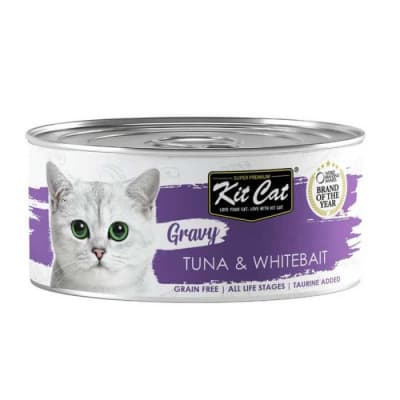 LATA KITCAT GRAVY SERIES ATUN Y CHANQUETES 70 GR