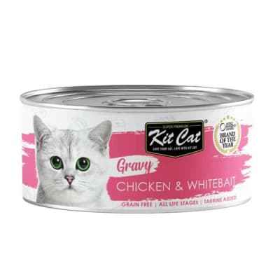 LATA KITCAT GRAVY SERIES POLLO CHANQUETES  70 GR