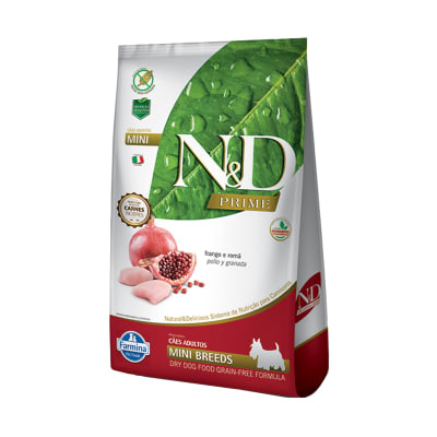 N&D PRIME CANINE SMALL POLLO Y GRANADA 2,5 KG