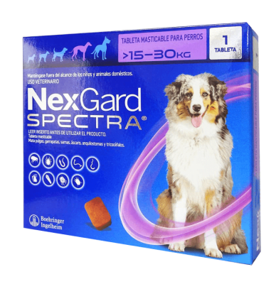 NEXGARD SPECTRA 15,1-30 KG 1 COMP1
