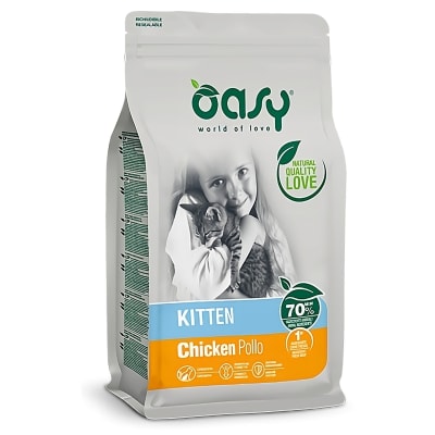 OASY CAT LIFESTAGE KITTEN POLLO 1,5 KG