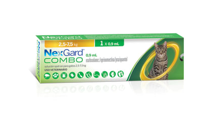 NEXGARD COMBO GATO 2,5 - 7,5 KG1