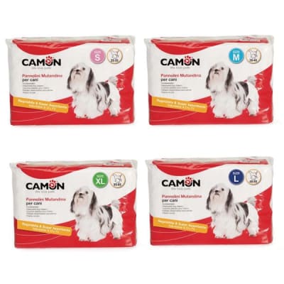 PAÑALES DESECHABLES PERROS 12 UN TALLA L B044/3