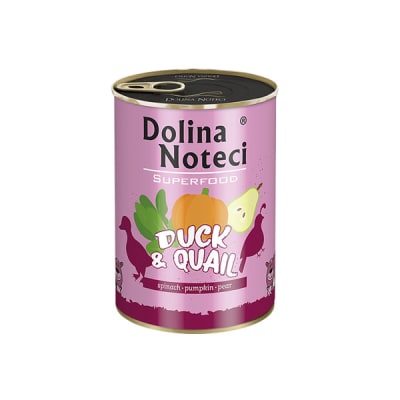 DOLINA SUPER FOOD PATO Y CODORNIZ 400 GR