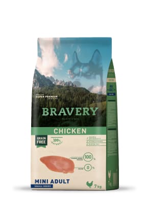 BRAVERY ADULTO SMALL BREED POLLO 7 KG