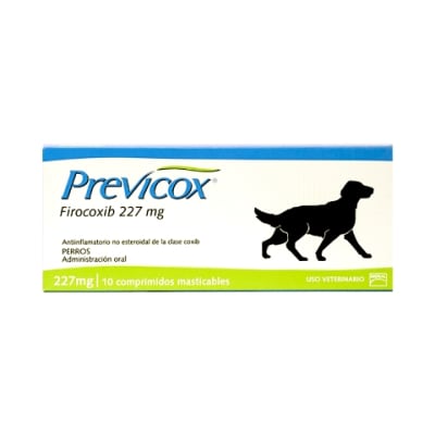 PREVICOX 227 MG 10 COMP
