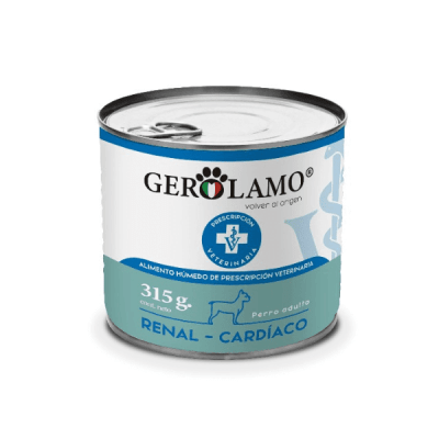 GEROLAMO LATA PERRO RENAL CARDIACO 315 GR