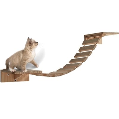 PUENTE DE MADERA PARA GATOS KF88281