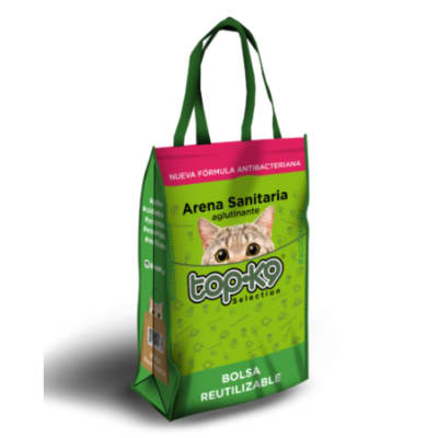 ARENA TOP K9 REUTILIZABLE MANZANA 15 KG1