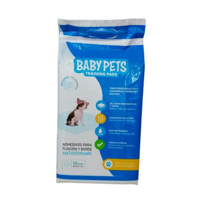 SABANILLAS BABY PETS 10 UN 60X60 TP-10