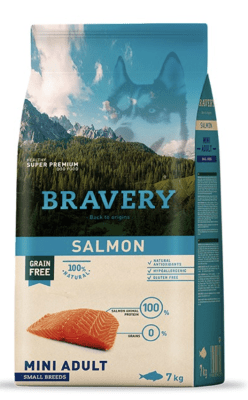 BRAVERY ADULTO SMALL BREED SALMON 2 KG