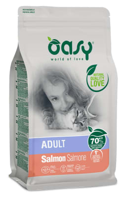 OASY CAT LIFESTAGE ADULT SALMON 7,5 KG