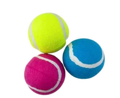 3 PELOTAS DE TENIS 6,3 CM CON SONIDO SDR-212