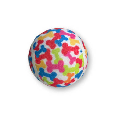 PELOTA TENIS DISEÑO HUESOS SDR-243