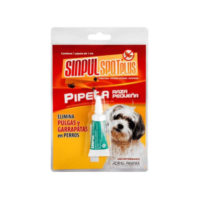 SINPUL SPOT PLUS PIPETA 1 X 1 ML RAZA PEQUEÑA
