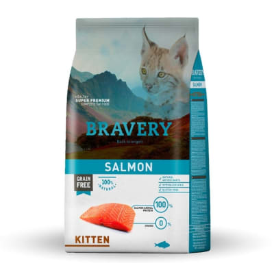 BRAVERY CAT KITTEN SALMON 2 KG