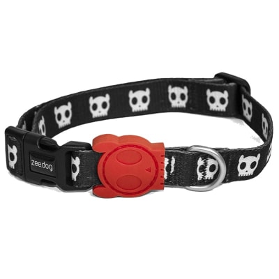 SKULL COLLAR SMALL ZEE DOG1
