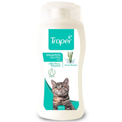 TRAPER  SHAMPOO NEUTRO GATO 260 ML1