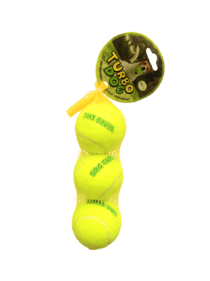 JUGUETE TURBO DOG SET 3 PELOTAS 4 CM SDR-110