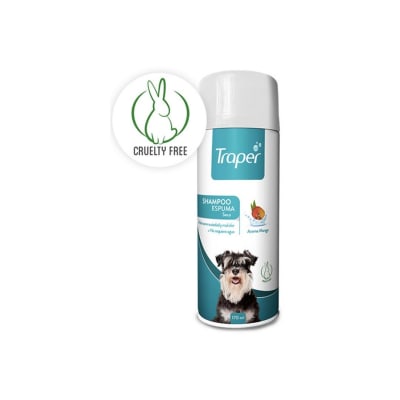 SHAMPOO TRAPER ESPUMA SECA  PERRO ADULTO 170 ML