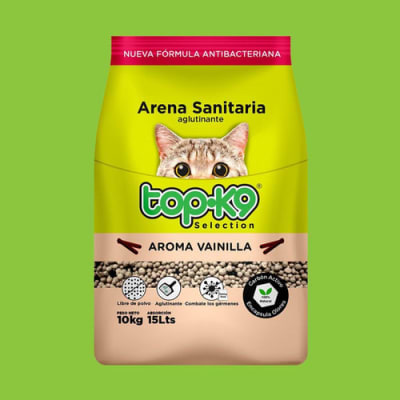ARENA TOP K9 AGLUTINANTE VAINILLA 10 KG